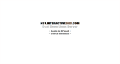 Desktop Screenshot of ns7.interactivedns.com
